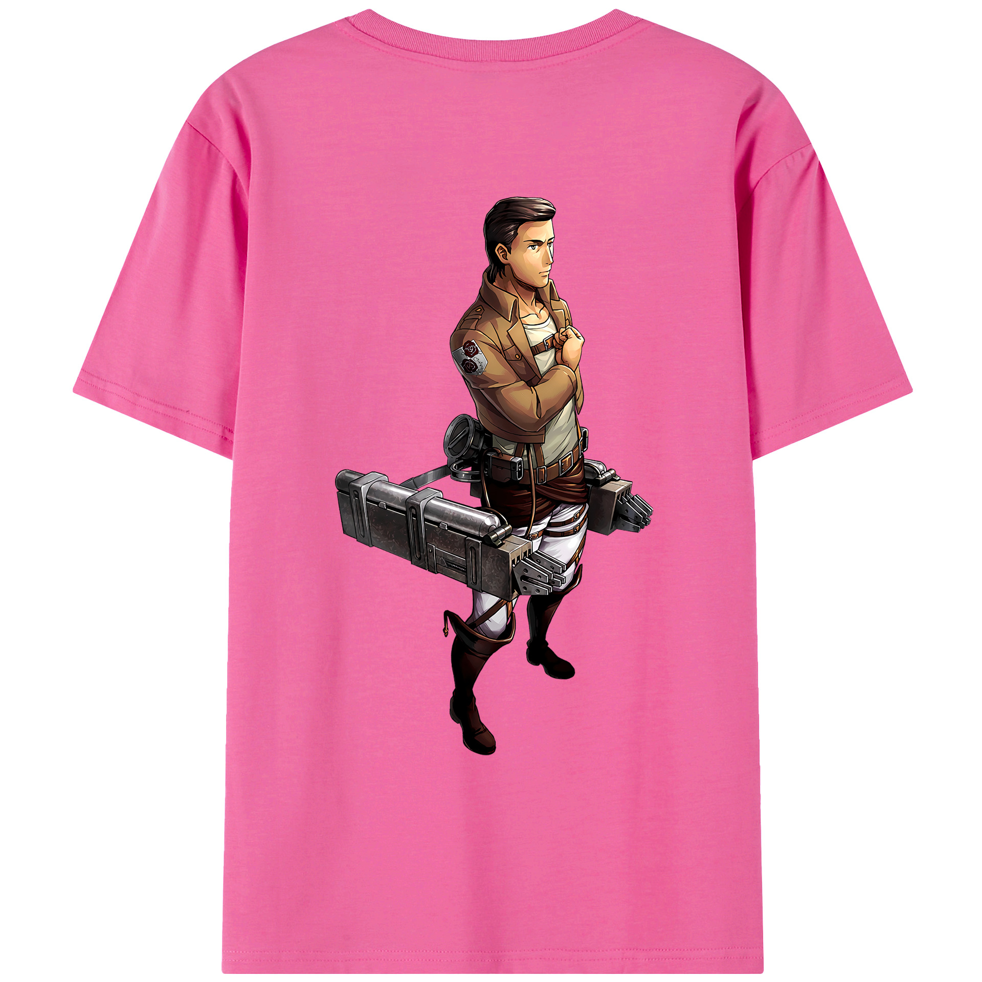 （画像用） 進撃の巨人 Attack on Titan レディース半袖Tシャツ(バックプリント)